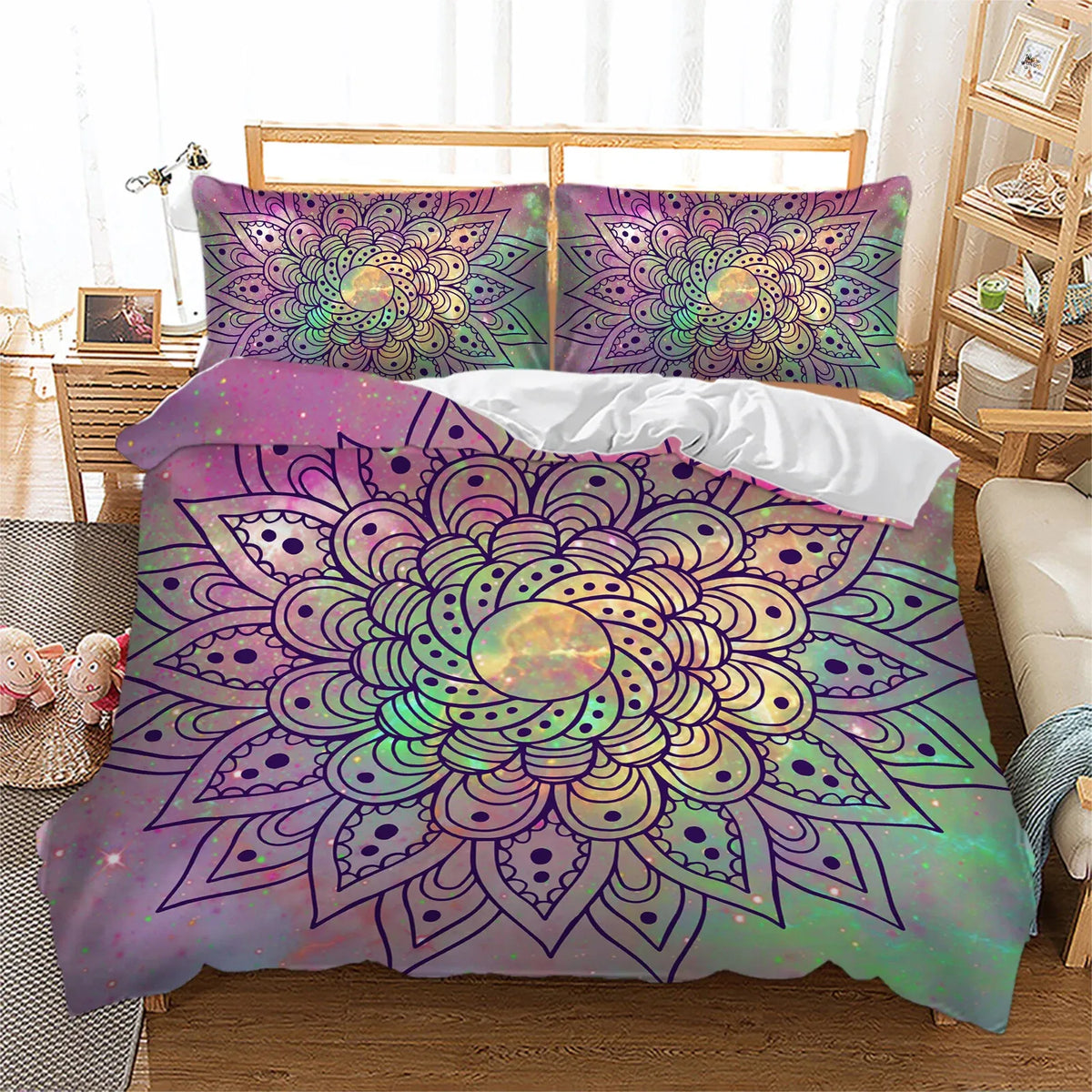 Stripe Tuscany Paisley Quilt / Doona / Duvet Cover set