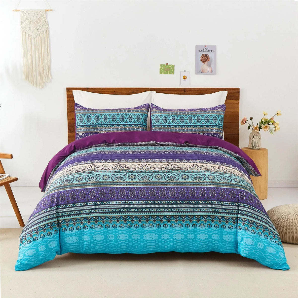 Marble Stripe Palermo Gallery Quilt / Doona / Duvet Cover set