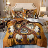 Wolf Dream Prague Heritage Quilt / Doona / Duvet Cover set