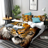 Tiger Prague Bloomscape Quilt / Doona / Duvet Cover set
