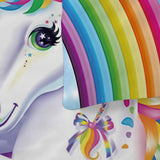 Unicorn Rainbow Sorrento Charm Quilt / Doona / Duvet Cover set