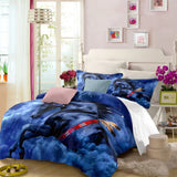 Blue Horse Vienna Gallery Quilt / Doona / Duvet Cover set