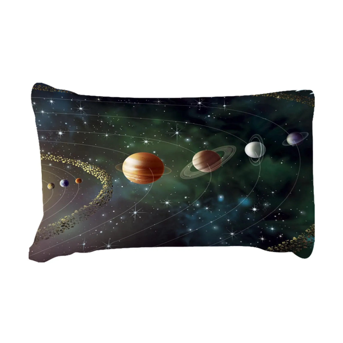Galaxy Orbit Planets Quilt / Doona / Duvet Cover set