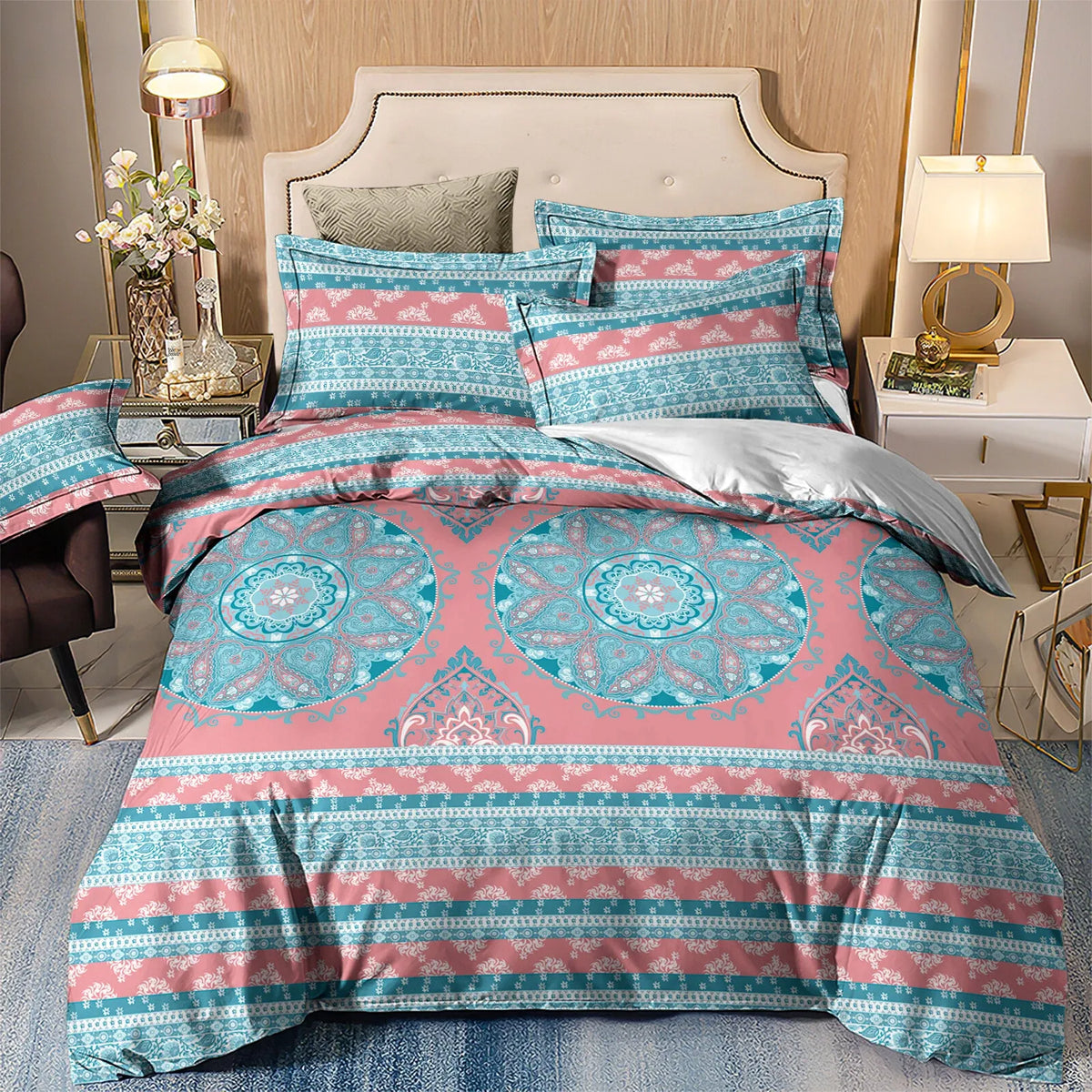 Camellia Maribel Elegance Quilt / Doona / Duvet Cover set