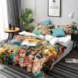 Black Bohemian Sorrento Heritage Quilt / Doona / Duvet Cover set