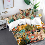 Black Bohemian Sorrento Heritage Quilt / Doona / Duvet Cover set