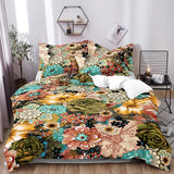 Black Bohemian Sorrento Heritage Quilt / Doona / Duvet Cover set