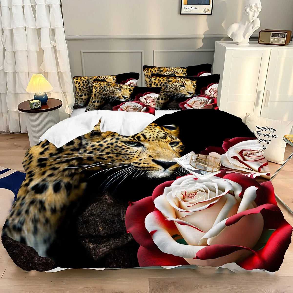Animal Bloom Belgravia Elegance Quilt / Doona / Duvet Cover set