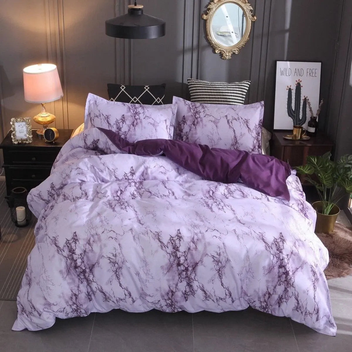 Marble Arden Eden Quilt / Doona / Duvet Cover set
