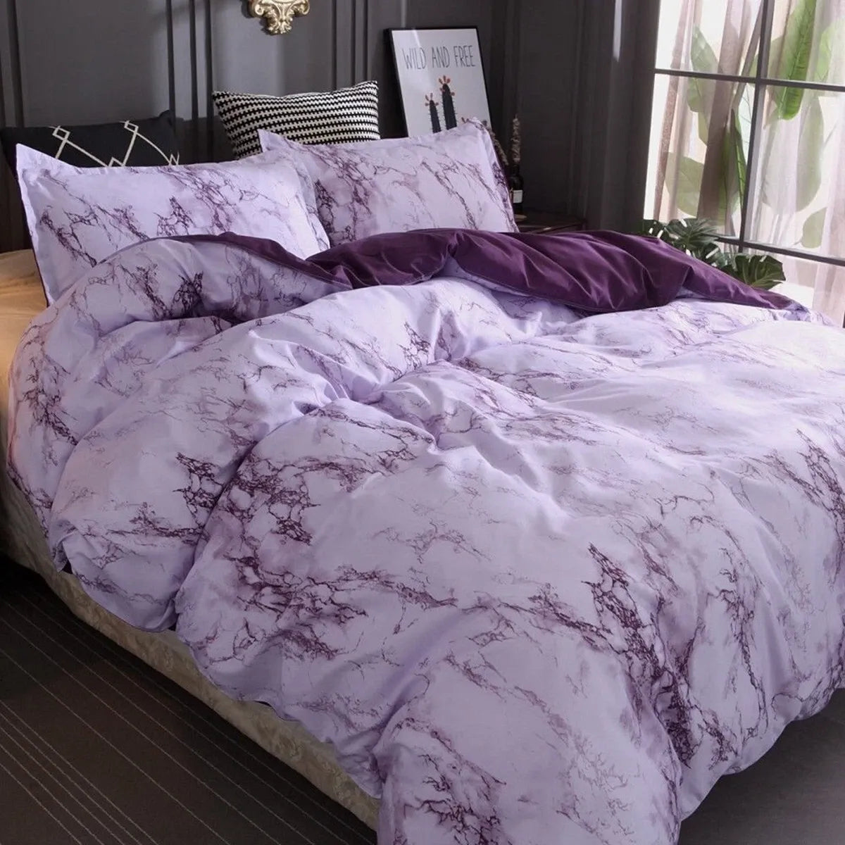 Marble Arden Eden Quilt / Doona / Duvet Cover set