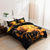 Gold Flower Arden Elegance Quilt / Doona / Duvet Cover set