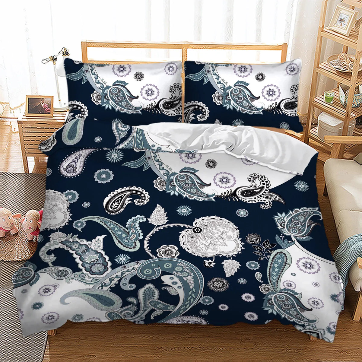 Maison Monaco Botanical Quilt / Doona / Duvet Cover set