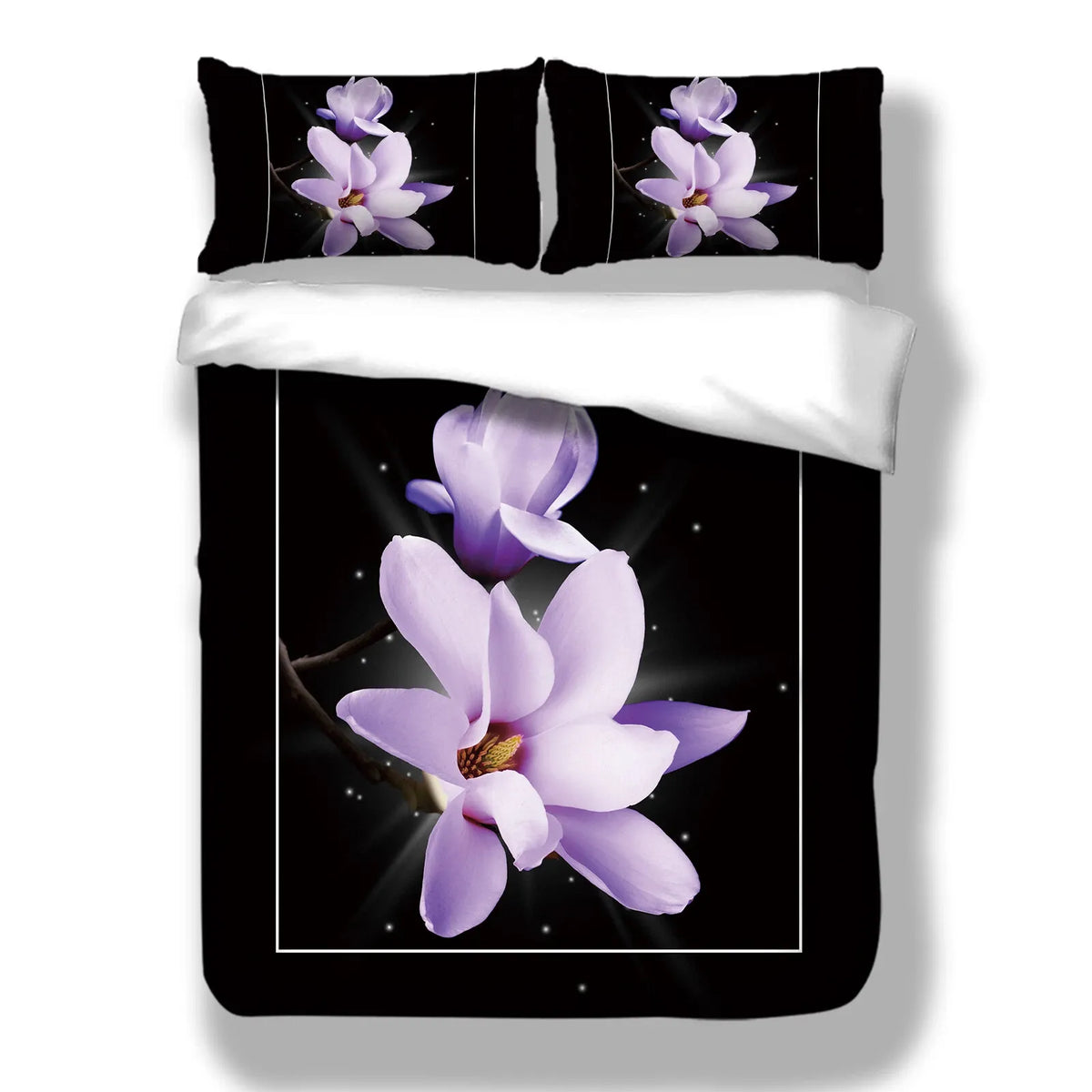 Orchid Calais Charm Quilt / Doona / Duvet Cover set