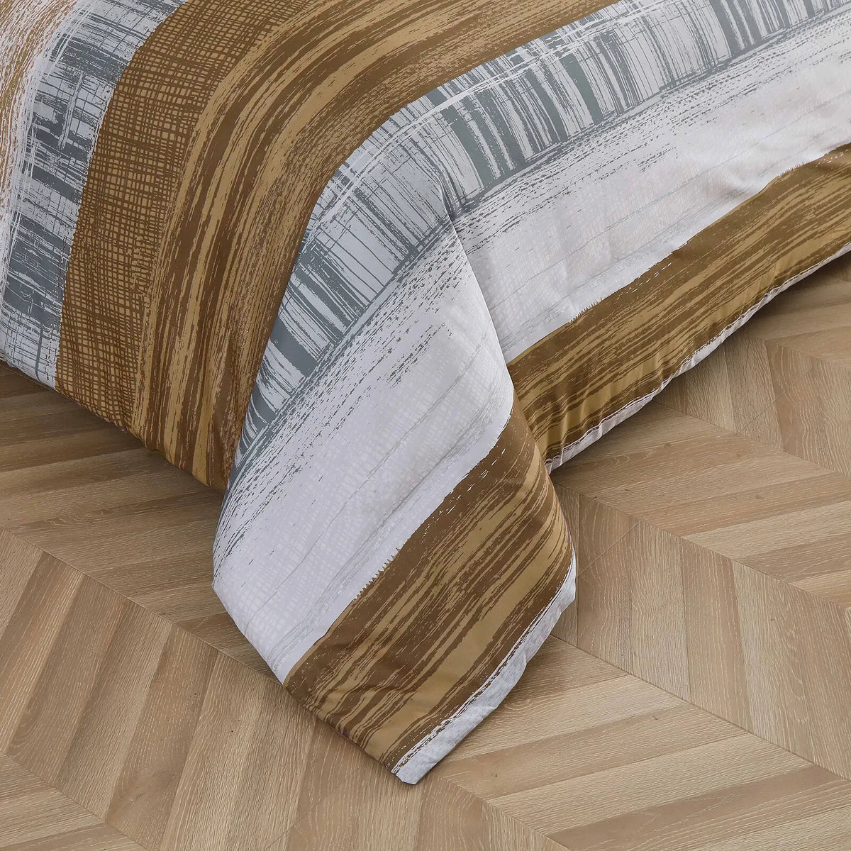 Stripe Bellagio Bloomscape Quilt / Doona / Duvet Cover set