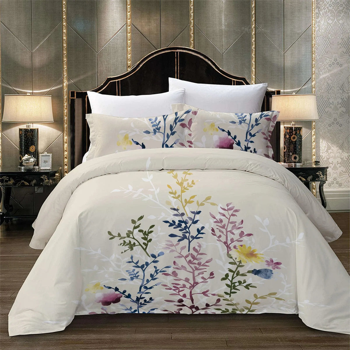 Leaf Camille Heritage Quilt / Doona / Duvet Cover set
