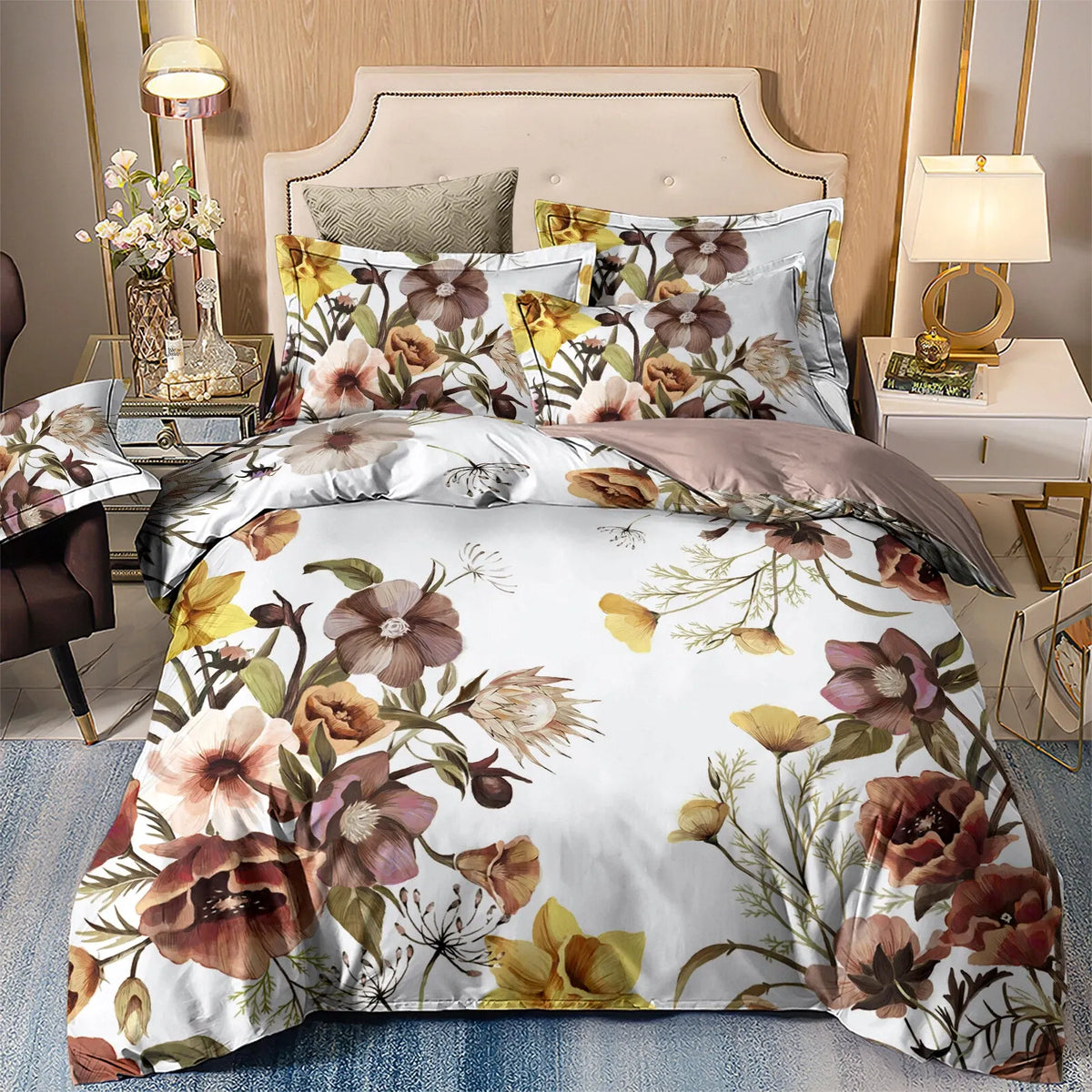 Leaf Rosaline Paisley Quilt / Doona / Duvet Cover set