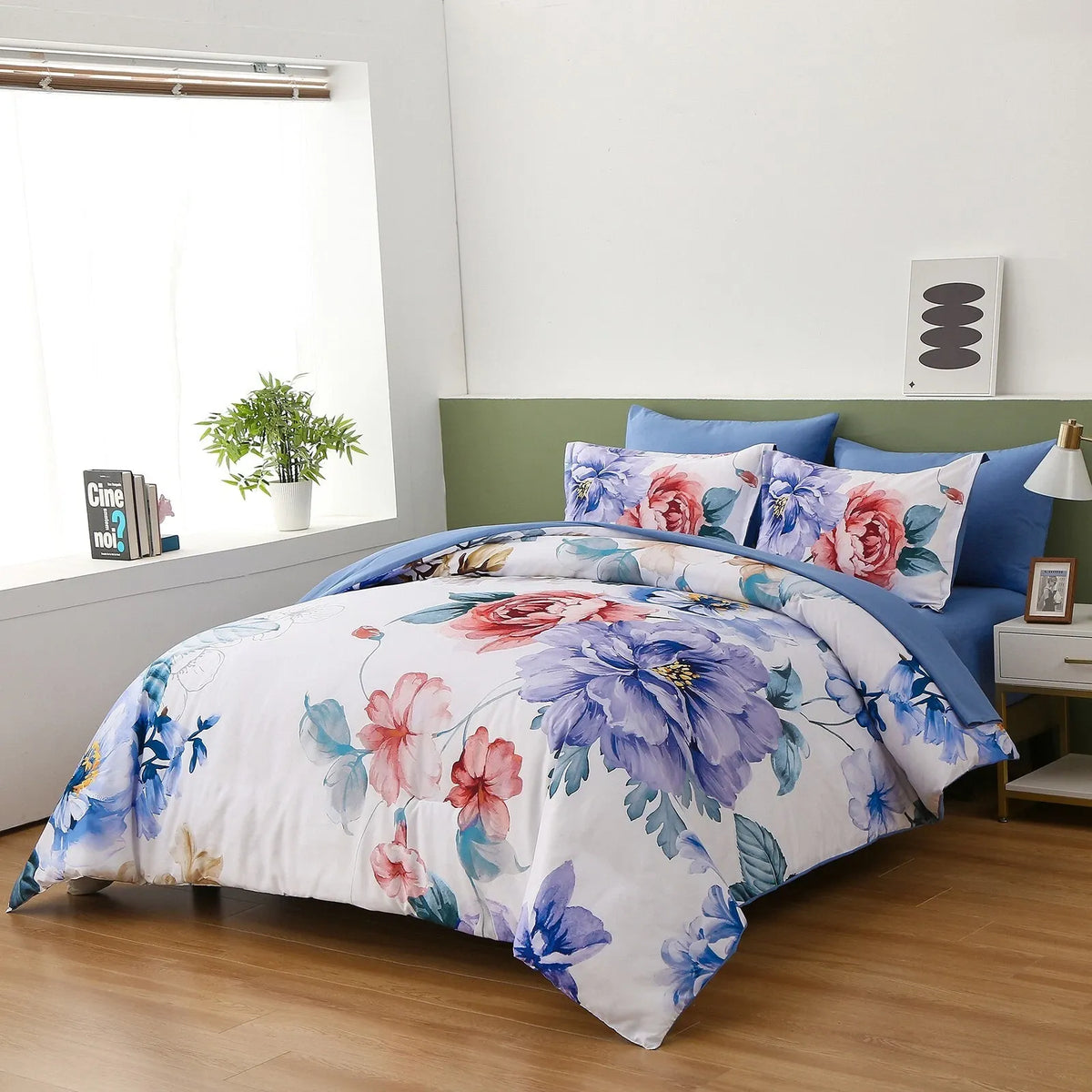 Eden Provence Dahlia Quilt / Doona / Duvet Cover set