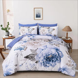 Blue Bloom Seraphine Ivy Quilt / Doona / Duvet Cover set