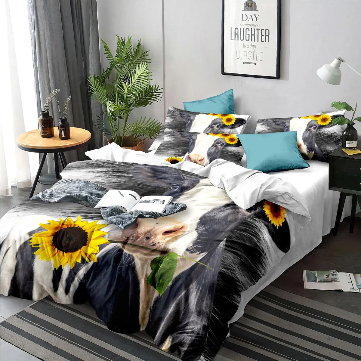 Bouquet Solenne Bloomscape Quilt / Doona / Duvet Cover set