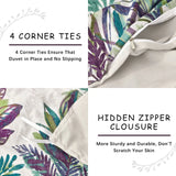 Marble Leaf Solenne Ivy Quilt / Doona / Duvet Cover set