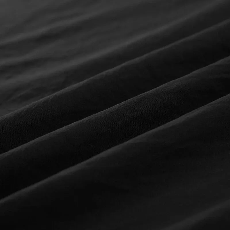Black Seville Heritage Quilt / Doona / Duvet Cover set