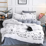 Stripe Isadora Dahlia Quilt / Doona / Duvet Cover set