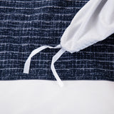 Stripe Elara Ivy Quilt / Doona / Duvet Cover set