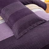 Gray Purple Amalfi Gallery Quilt / Doona / Duvet Cover set