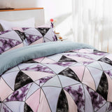 Stripe Madeira Dahlia Quilt / Doona / Duvet Cover set