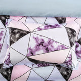 Stripe Madeira Dahlia Quilt / Doona / Duvet Cover set