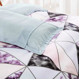 Stripe Madeira Dahlia Quilt / Doona / Duvet Cover set