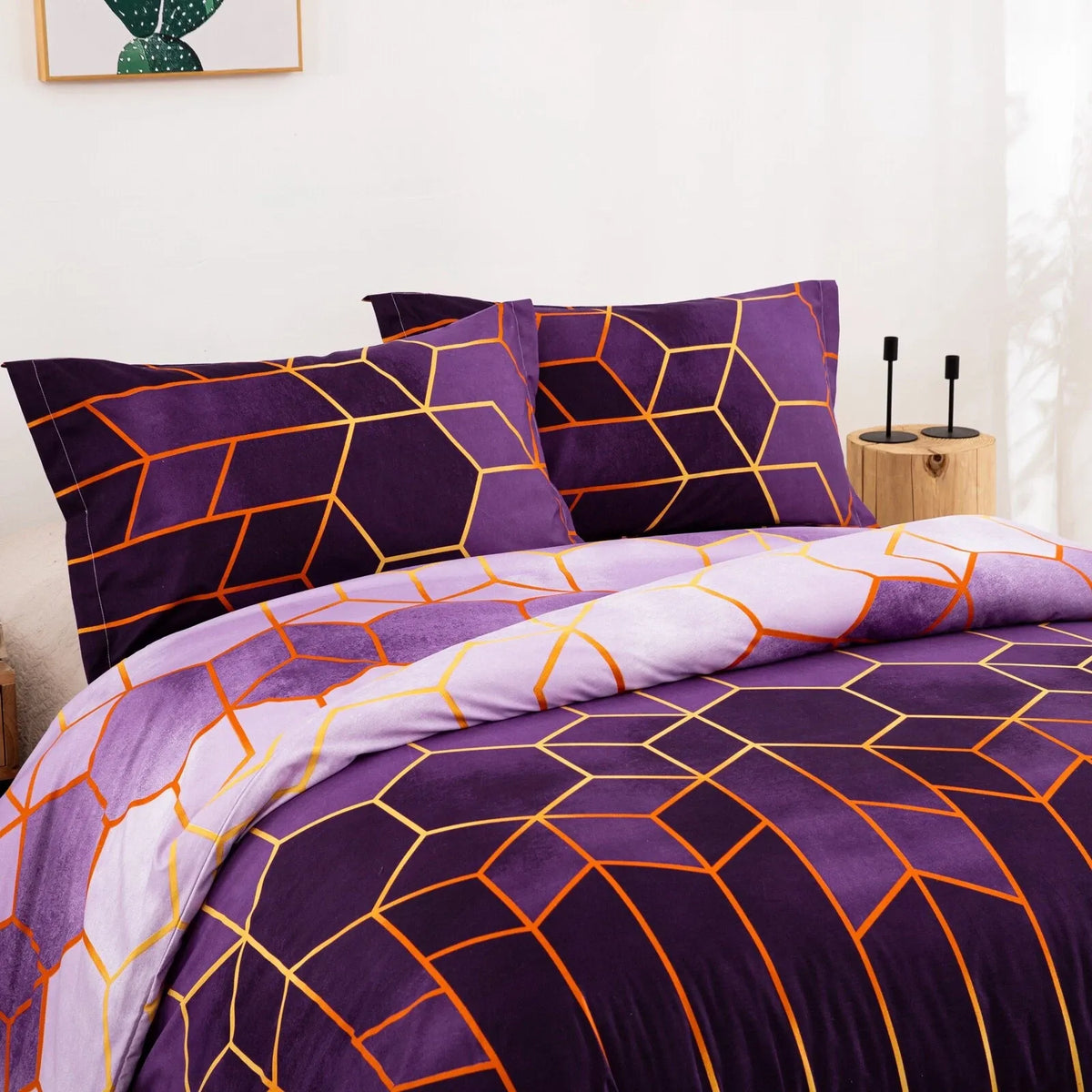Bohemian Lumiere Dahlia Quilt / Doona / Duvet Cover set