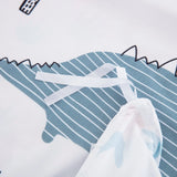 Dinosaur Noelle Leaf Quilt / Doona / Duvet Cover set