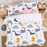 Dinosaur Noelle Leaf Quilt / Doona / Duvet Cover set