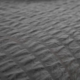 Seersucker Dark Geneva Elegance Quilt / Doona / Duvet Cover set