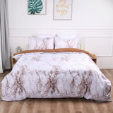 Brown Bloom Tuscany Serenity Quilt / Doona / Duvet Cover set