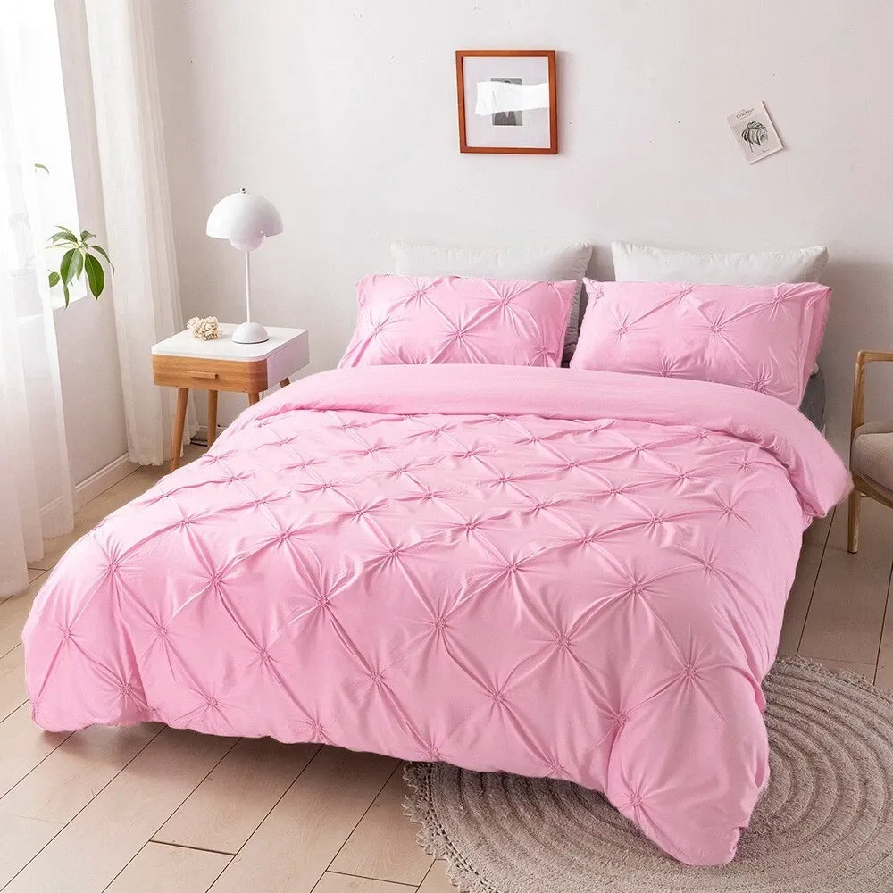 Pink Lumiere Marigold Quilt / Doona / Duvet Cover set