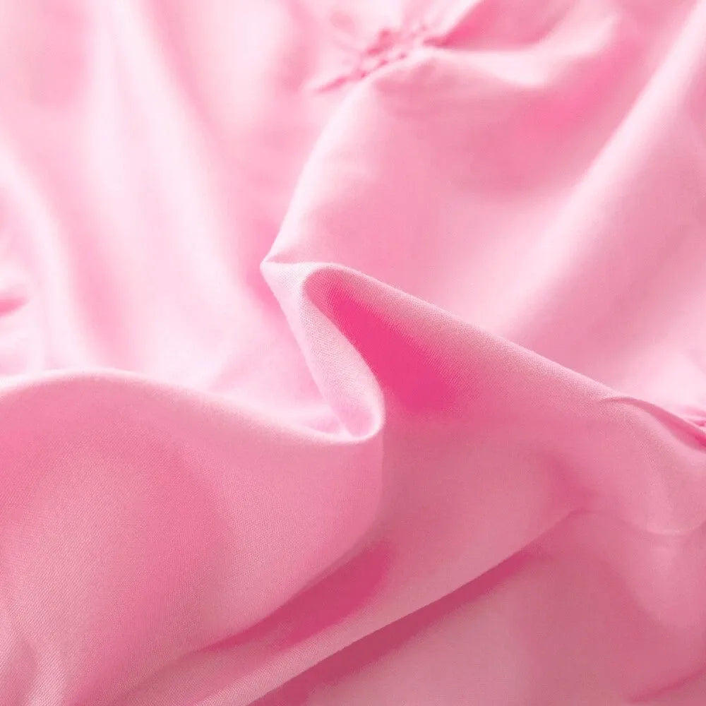 Pink Lumiere Marigold Quilt / Doona / Duvet Cover set