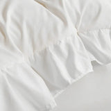 Ruffled Edge Como Ivy Quilt / Doona / Duvet Cover set