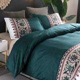 Bohemian Jade Lisbon Gallery Quilt / Doona / Duvet Cover set