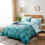Green Leaf Cannes Quilt / Doona / Duvet Cover set