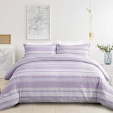 Stripe Sabine Heritage Quilt / Doona / Duvet Cover set