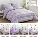Stripe Sabine Heritage Quilt / Doona / Duvet Cover set
