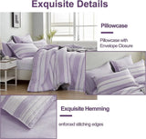 Stripe Sabine Heritage Quilt / Doona / Duvet Cover set