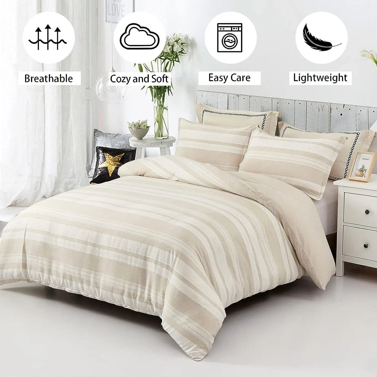 Atelier Sabine Eden Quilt / Doona / Duvet Cover set