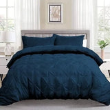 Blue Lombardy Ivy Quilt / Doona / Duvet Cover set