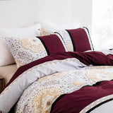 Stripe Catalina Leaf Quilt / Doona / Duvet Cover set