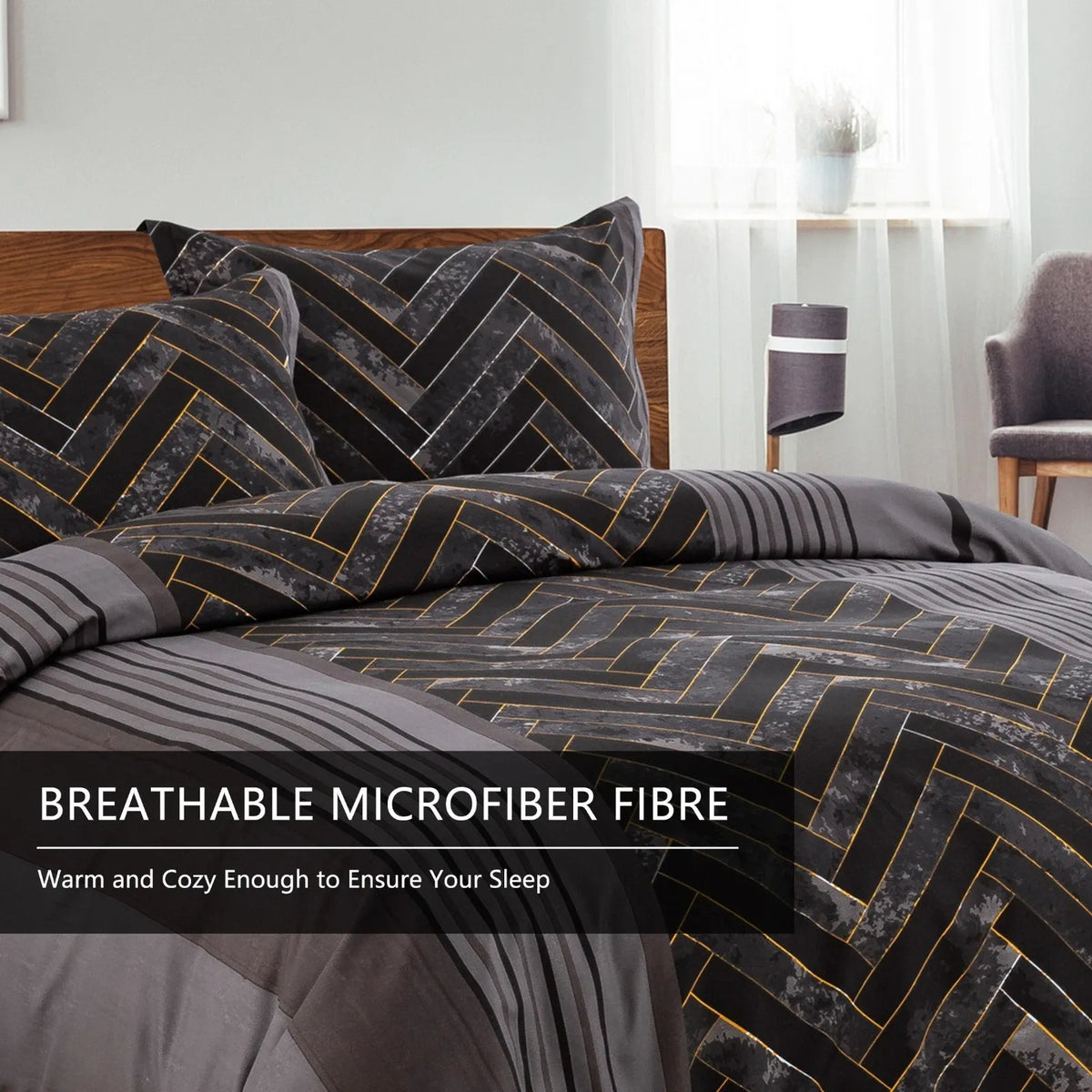 Marble Leaf Ophelia Bloomscape Quilt / Doona / Duvet Cover set