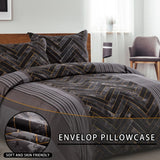 Marble Leaf Ophelia Bloomscape Quilt / Doona / Duvet Cover set