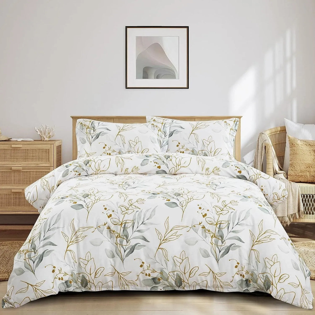 Whisper Nordic Eden Quilt / Doona / Duvet Cover set